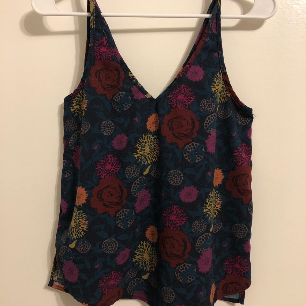 American Apparel Floral Tank Top